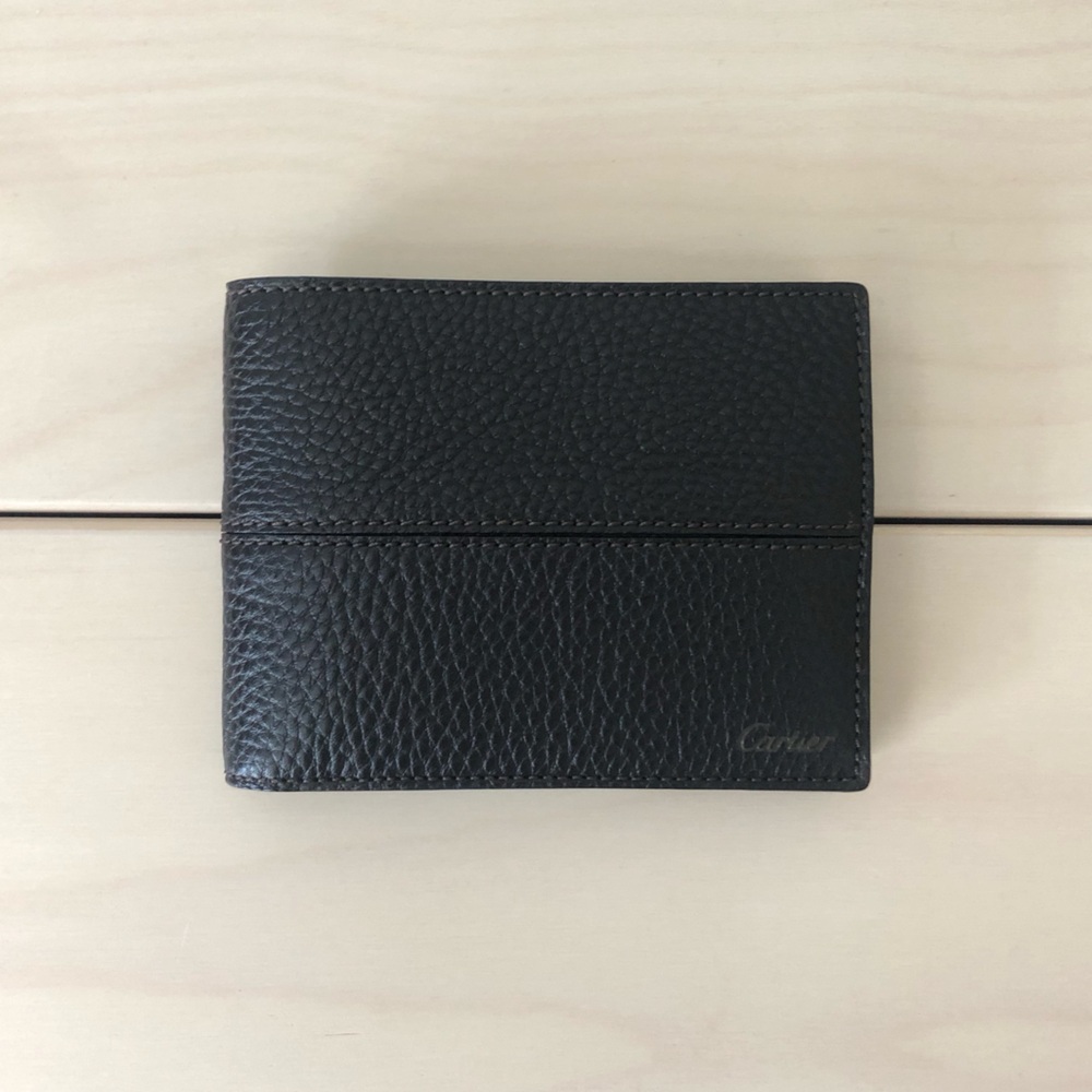 Cartier Dark Brown Calf Skin Men’s Wallet